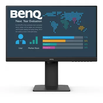 BenQ BL2486TC computer monitor 60.5 cm (23.8 inch) 1920 x 1080 pixels Full HD Black