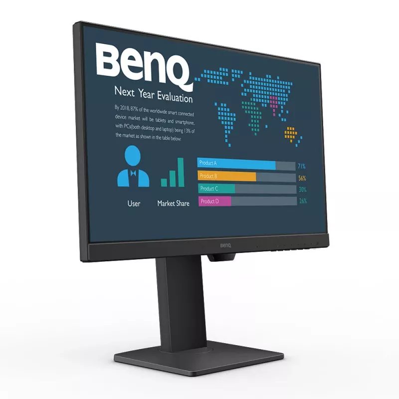 BenQ BL2486TC computer monitor 60.5 cm (23.8 inch) 1920 x 1080 pixels Full HD Black