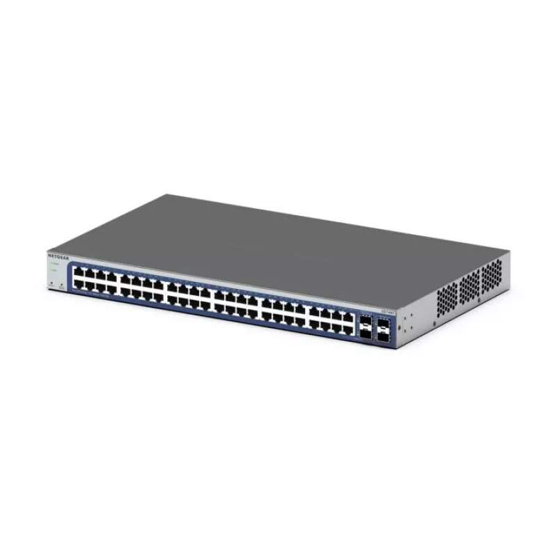 NETGEAR GS748Tv6 Managed L2/L3/L4 Gigabit Ethernet (10/100/1000) Black, Grey