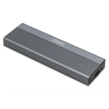 DIGITUS USB hard disk enclosure - SATA 6Gbps USB 3.1 Gen2 aluminum toolfree