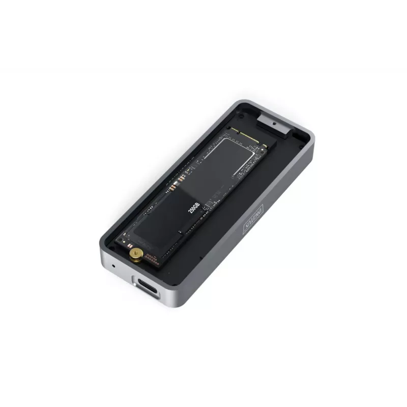 DIGITUS USB hard drive enclosure - NVMe 20GbpsUSB3.2 Gen 2x2 aluminum tooling