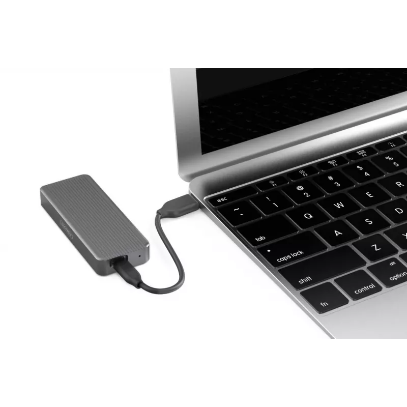 DIGITUS USB hard drive enclosure - NVMe 20GbpsUSB3.2 Gen 2x2 aluminum tooling