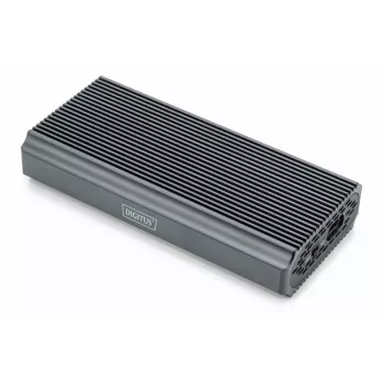 Digitus USB M.2 hard disk enclosure SSD external NVMe 40Gbps USB 4.0 aluminum toolfree DA-71158