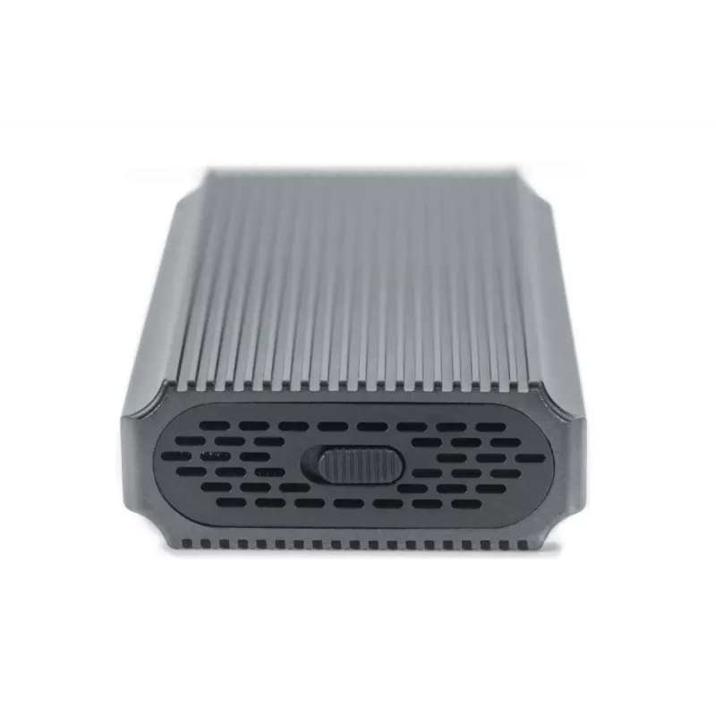 Digitus USB M.2 hard disk enclosure SSD external NVMe 40Gbps USB 4.0 aluminum toolfree DA-71158