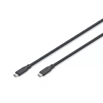 Digitus USB silicone cable USB 20Gbps 2m black