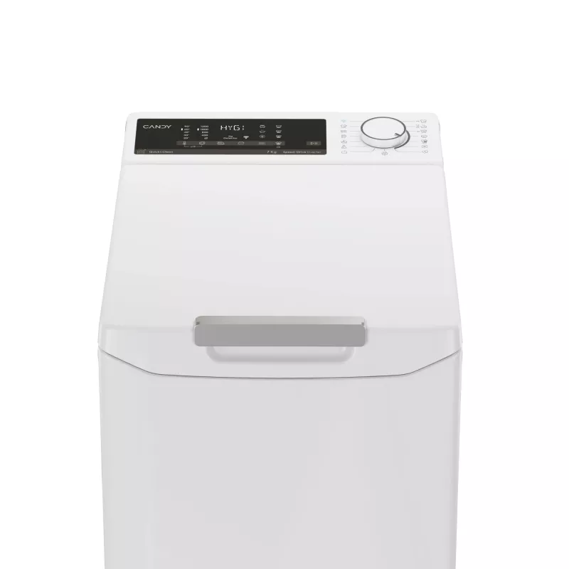 Candy TCA274TM4-S washing machine Top-load 7 kg 1200 RPM White