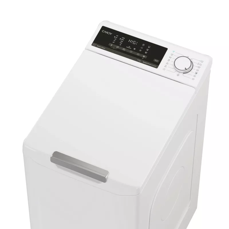 Candy TCA274TM4-S washing machine Top-load 7 kg 1200 RPM White