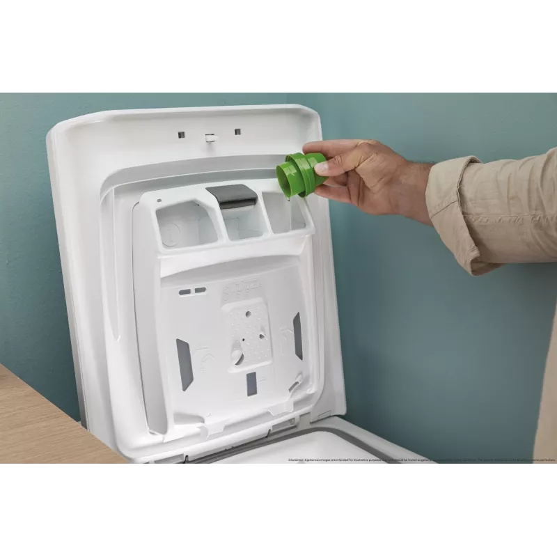 Candy TCA274TM4-S washing machine Top-load 7 kg 1200 RPM White
