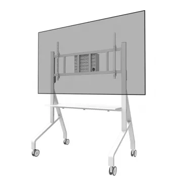 Neomounts FL50-575WH1 TV trolley 65-115 inch - fast installation - TÜV