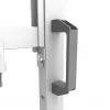 Neomounts MOVE Go XL FL50-575WH1 TV Trolley, 65-110 inch, max 125 kg, VESA 100x100-1100x600, Height Adjustable 129-139 cm, Lockable, Fast Install, TÜV Certified, White