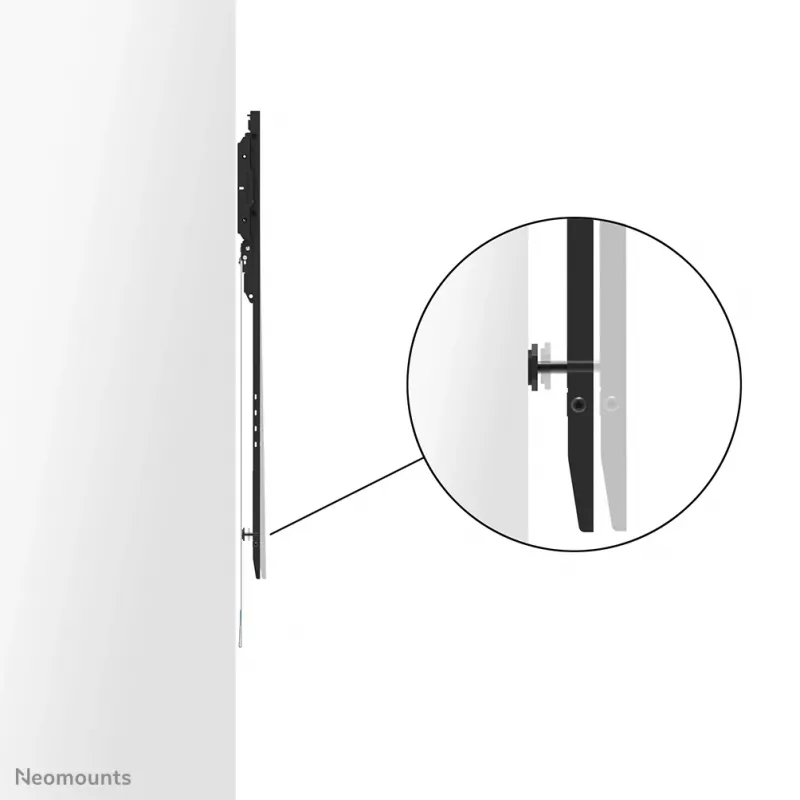 Neomounts WL30-750BL18P Heavy duty wall mount 50-98 inch - fixed - lockable - portrait - fast installation - TÜV