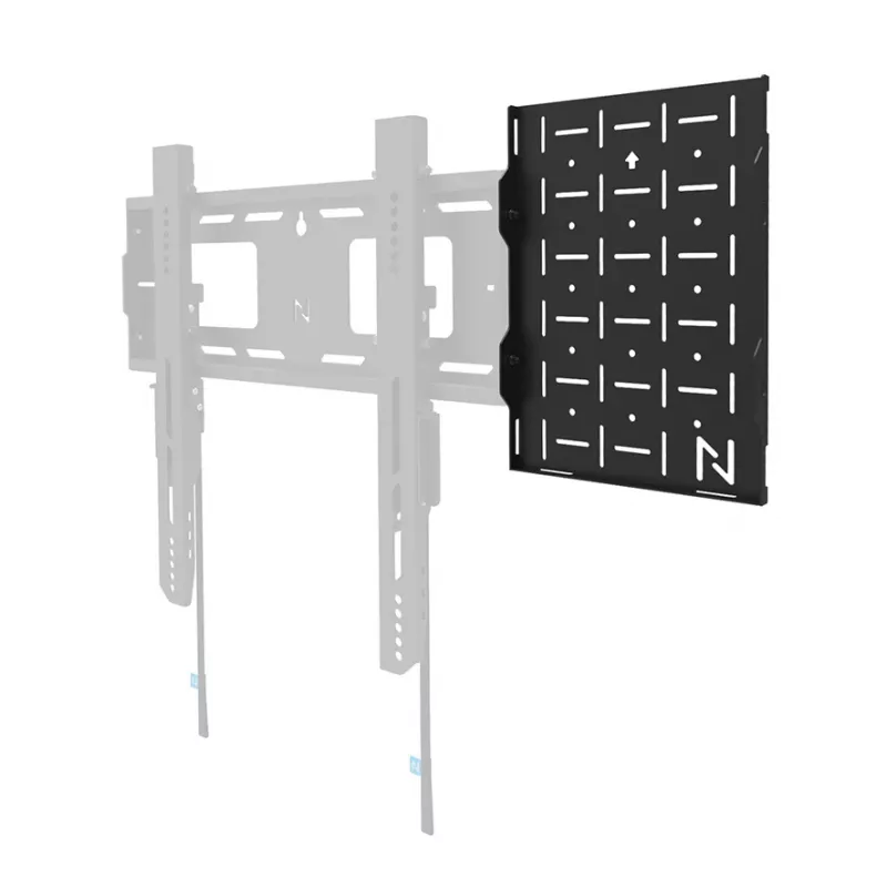 Neomounts AWL05-750BL AV hardware rack - universal, AV rack, Wall, 10 kg, Black, Steel, 204 mm