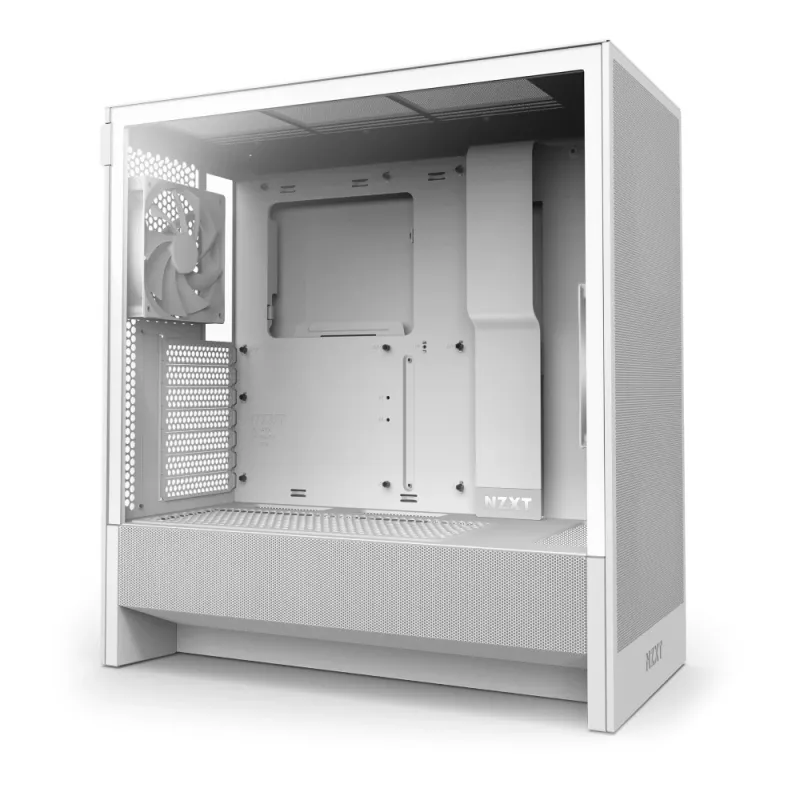 NZXT CPU Chassis H7 Flow 2024 Mid Tower Airflow ATX White