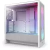 NZXT CPU Chassis H7 Flow 2024 RGB Mid Tower Airflow ATX White