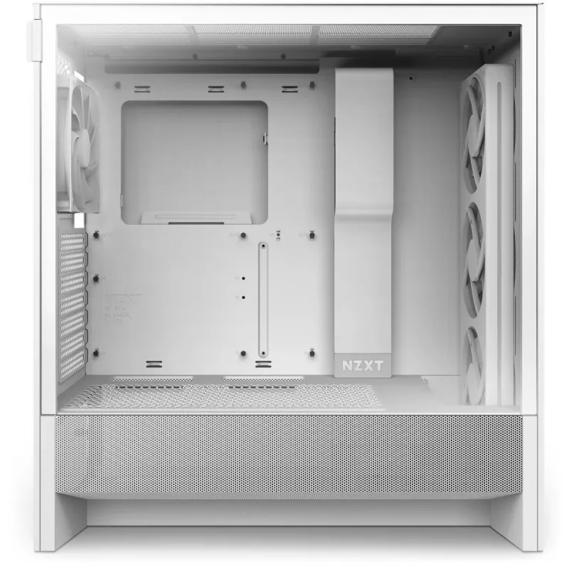 NZXT CPU Chassis H7 Flow 2024 RGB Mid Tower Airflow ATX White