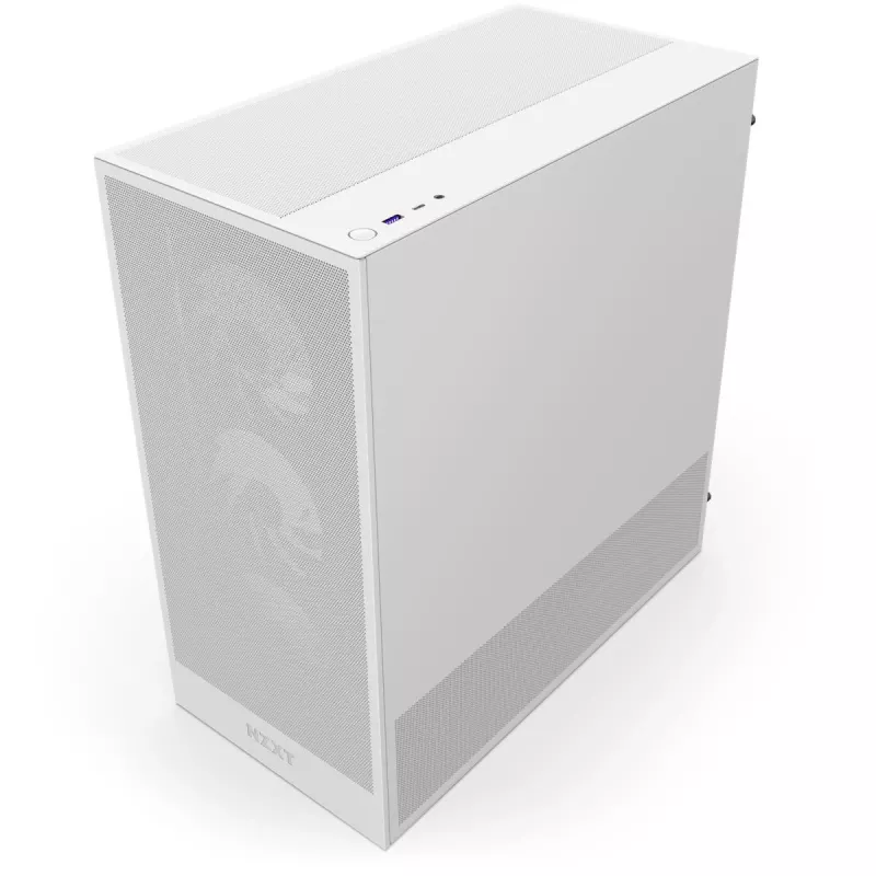 NZXT CPU Chassis H7 Flow 2024 RGB Mid Tower Airflow ATX White