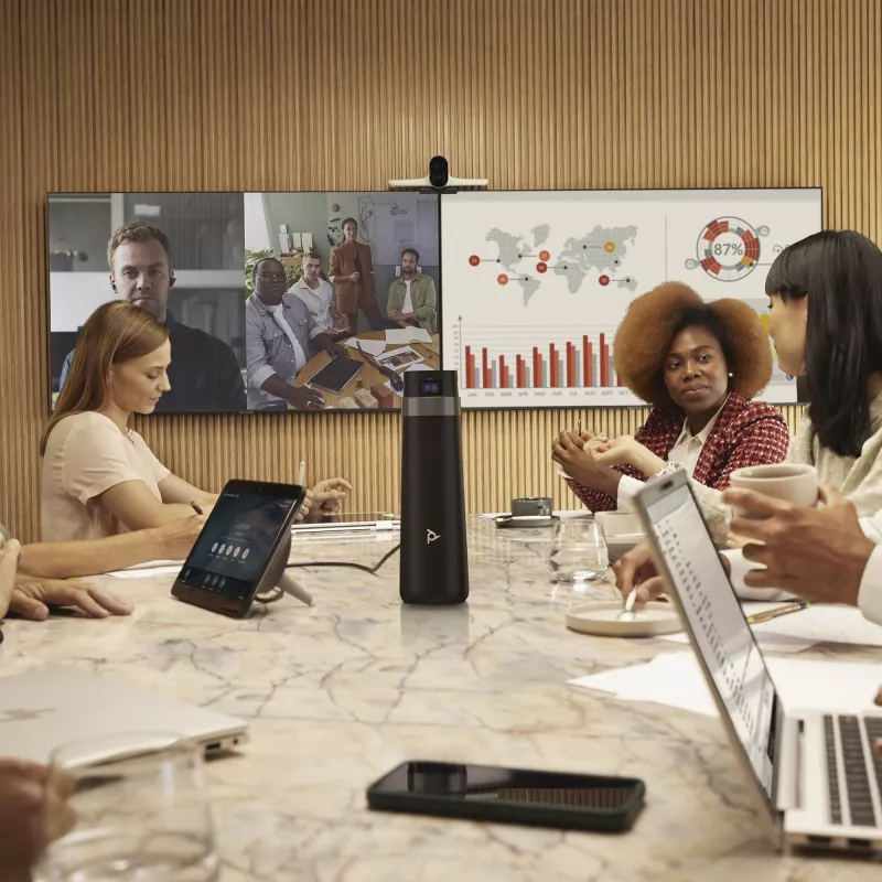 HP Poly Studio G62 Video Conferencing System With Mounting Plate Kit