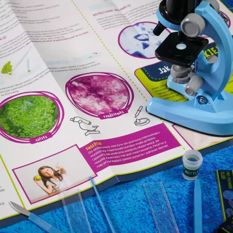 Educational Microscope Liscianigiochi Im A Genius 304-PL97388 — children's optical set with magnification for learning