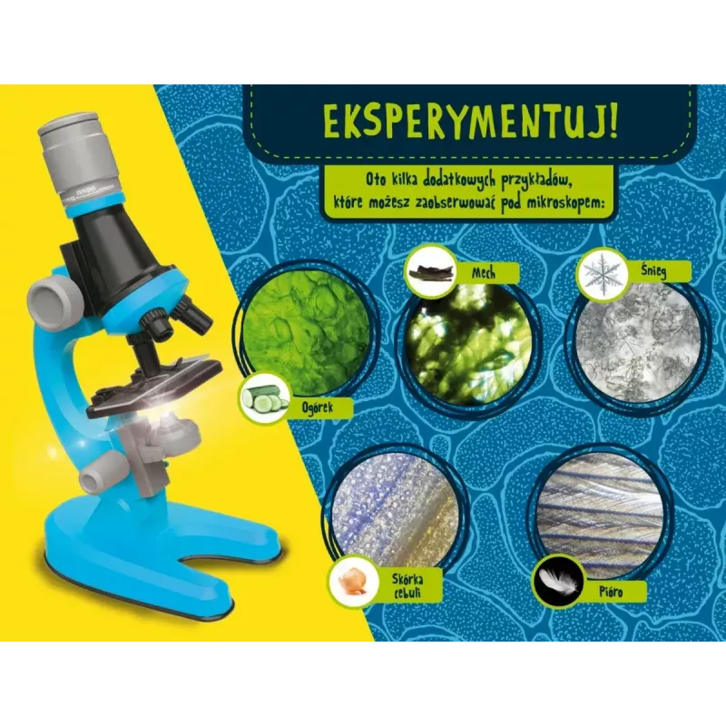 Educational Microscope Liscianigiochi Im A Genius 304-PL97388 — children's optical set with magnification for learning