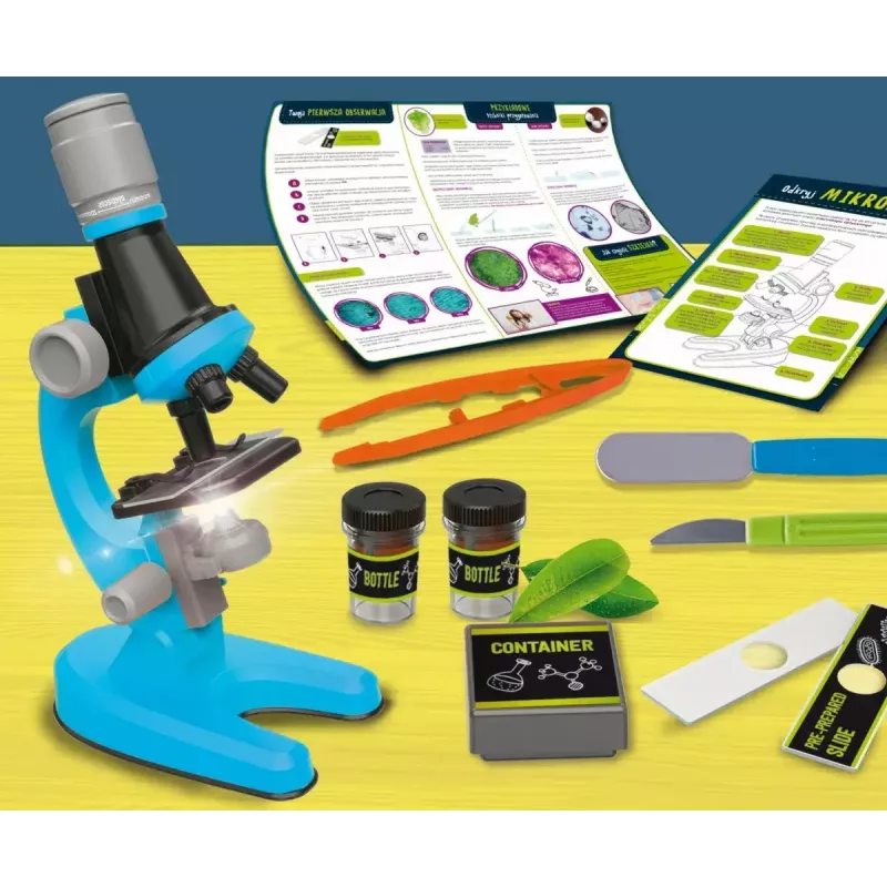 Educational Microscope Liscianigiochi Im A Genius 304-PL97388 — children's optical set with magnification for learning