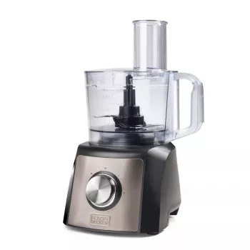 Food processor Black & Decker BXFPA1200E — 1200 W, 1.5 L bowl, 2 speeds, pulse, stainless steel housing