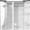 Gorenje Side by side NRR9185ESXL BK065B, Freestanding, American door, Grey, LED, Steel, Glass