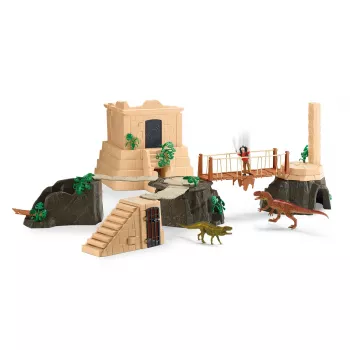 Action/Adventure Schleich Conquest of the Dino Temple Mega Set Multicolour