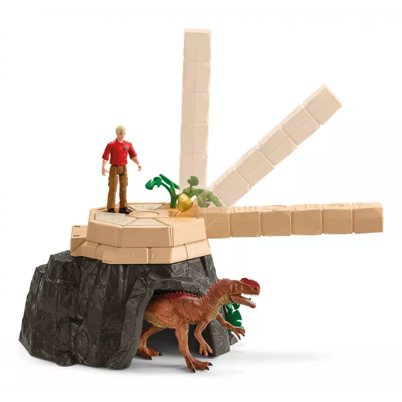 Action/Adventure Schleich Conquest of the Dino Temple Mega Set Multicolour