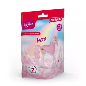 Schleich Collectibles Unicorn Alien figurine, pink, recommended age 5+