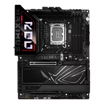 Motherboard ASUS ROG MAXIMUS Z890 HERO — Intel Z890, LGA 1851, ATX, DDR5, 4 DIMM, 6x M.2, Wi‑Fi 7, 2.5Gb LAN