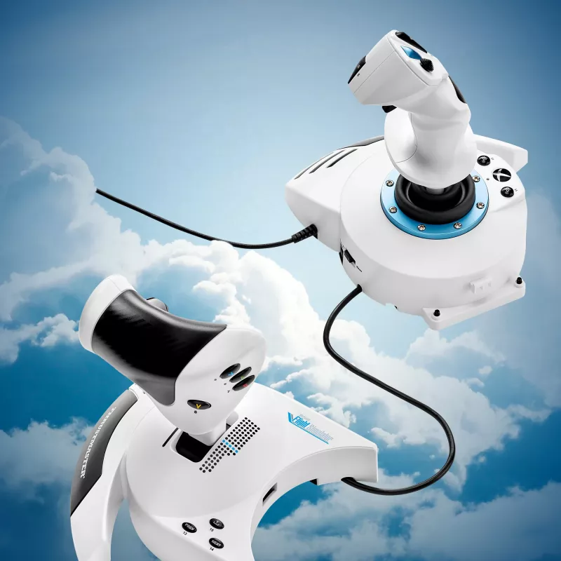 Joystick Thrustmaster T.Flight Hotas One Microsoft Flight Simulator Edition USB Black White