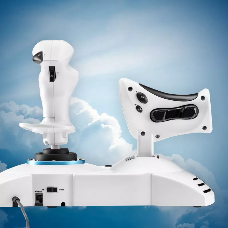 Joystick Thrustmaster T.Flight Hotas One Microsoft Flight Simulator Edition USB Black White