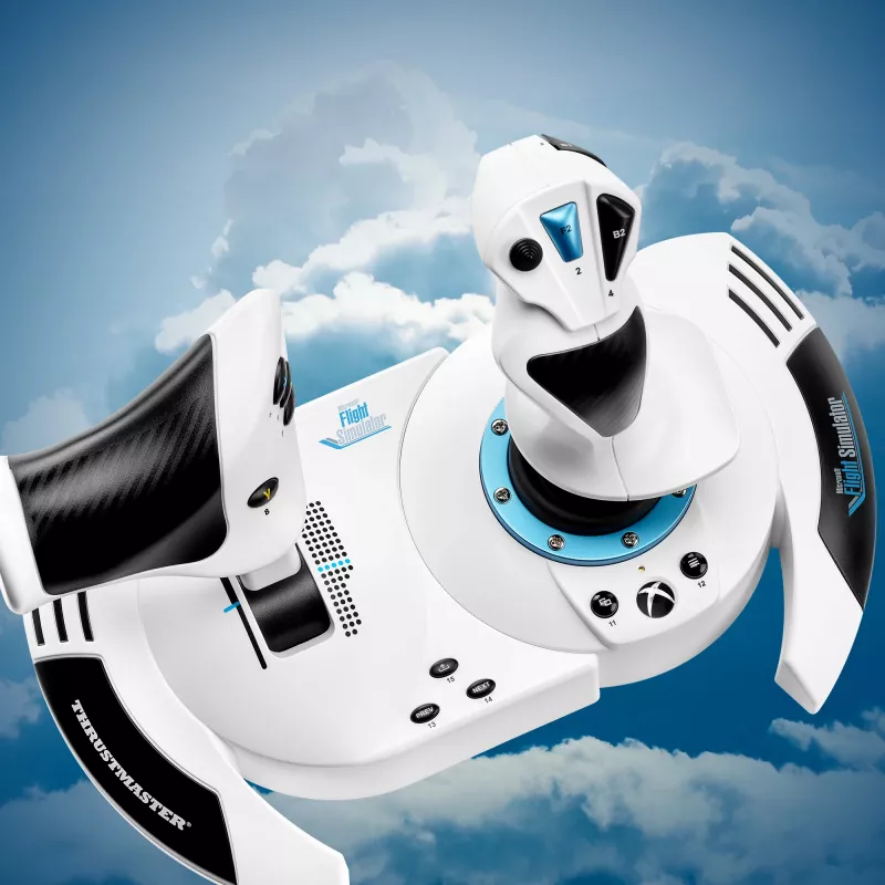 Joystick Thrustmaster T.Flight Hotas One Microsoft Flight Simulator Edition USB Black White
