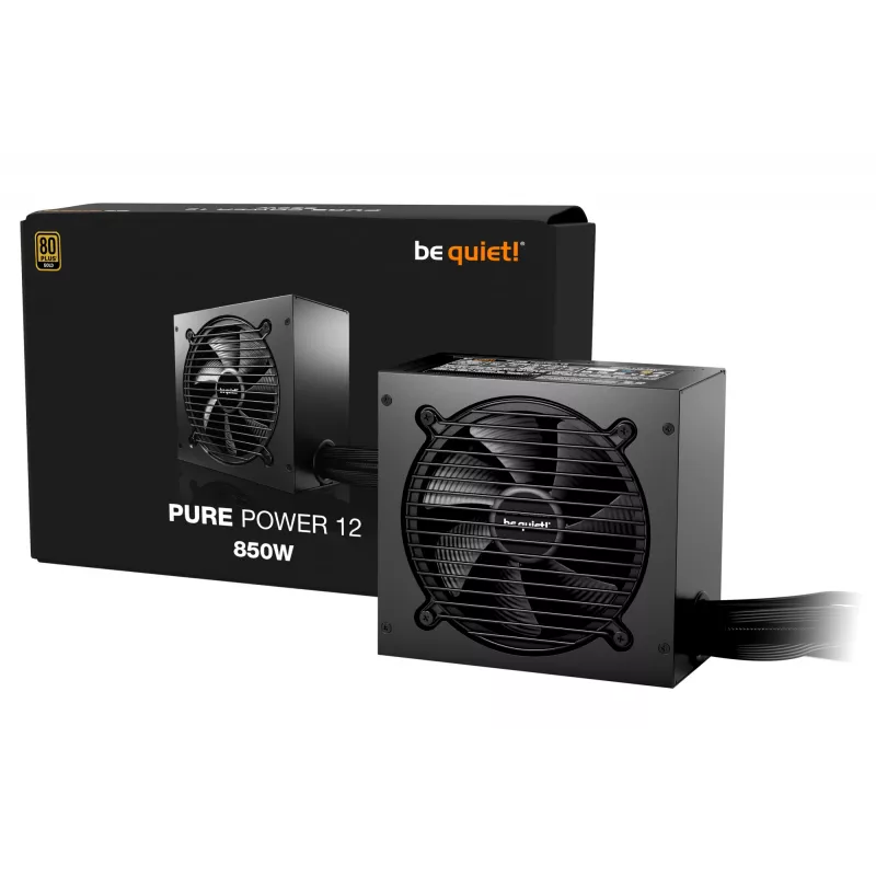 be quiet PURE POWER 12 850W power supply unit 20+4 pin ATX ATX Black