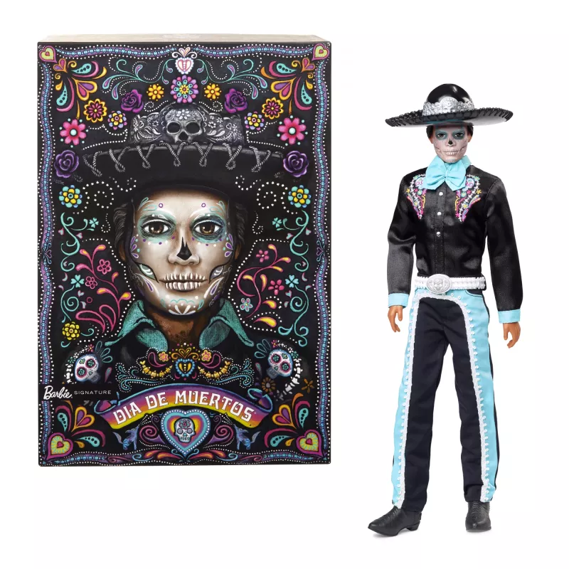 Fashion doll Mattel Barbie Ken Dia de Muertos Multicolour 3+