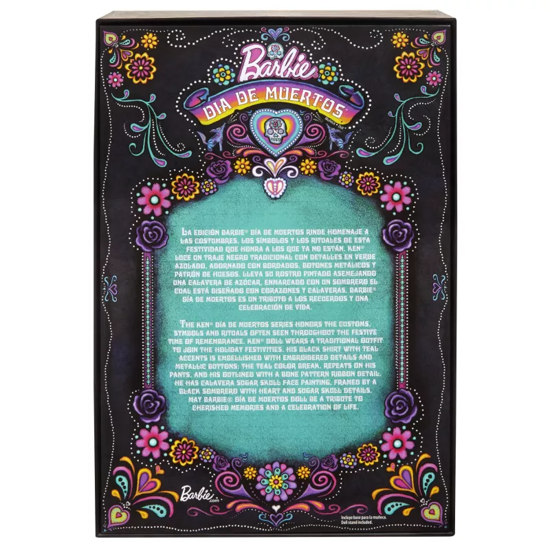 Fashion doll Mattel Barbie Ken Dia de Muertos Multicolour 3+