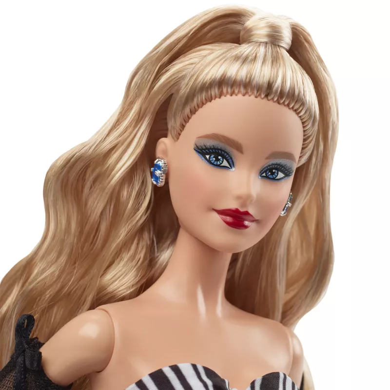 Barbie Signature 65TH Blue Sapphire Anniversary Doll, Fashion doll, Female, 6 yr(s), 330.2 mm, 370 g, Multicolour