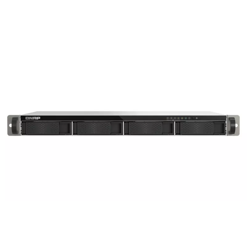 QNAP TS-433eU NAS Rack (1U) Cortex-A Cortex-A55 4 GB 0 TB QNAP Turbo System Black