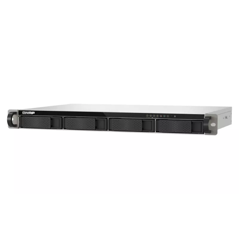 QNAP TS-433eU NAS Rack (1U) Cortex-A Cortex-A55 4 GB 0 TB QNAP Turbo System Black