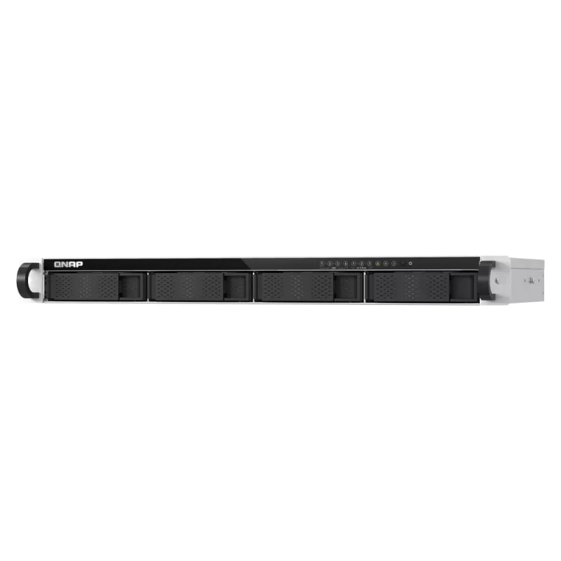 QNAP TS-h765eU NAS Rack (1U) Intel Atom® 8 GB DDR5 QuTS hero Black, Grey