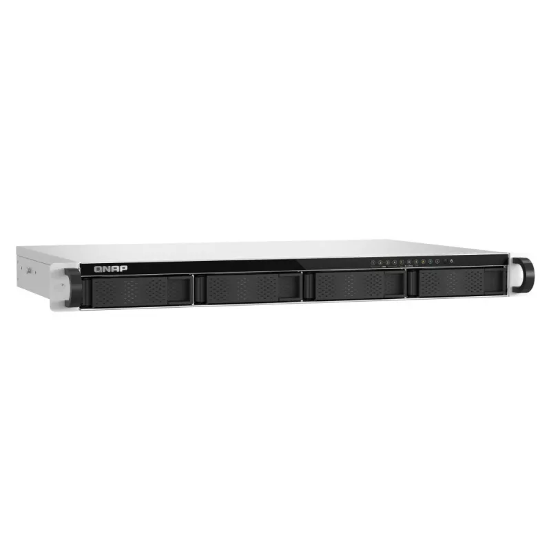 QNAP TS-h765eU NAS Rack (1U) Intel Atom® 8 GB DDR5 QuTS hero Black, Grey