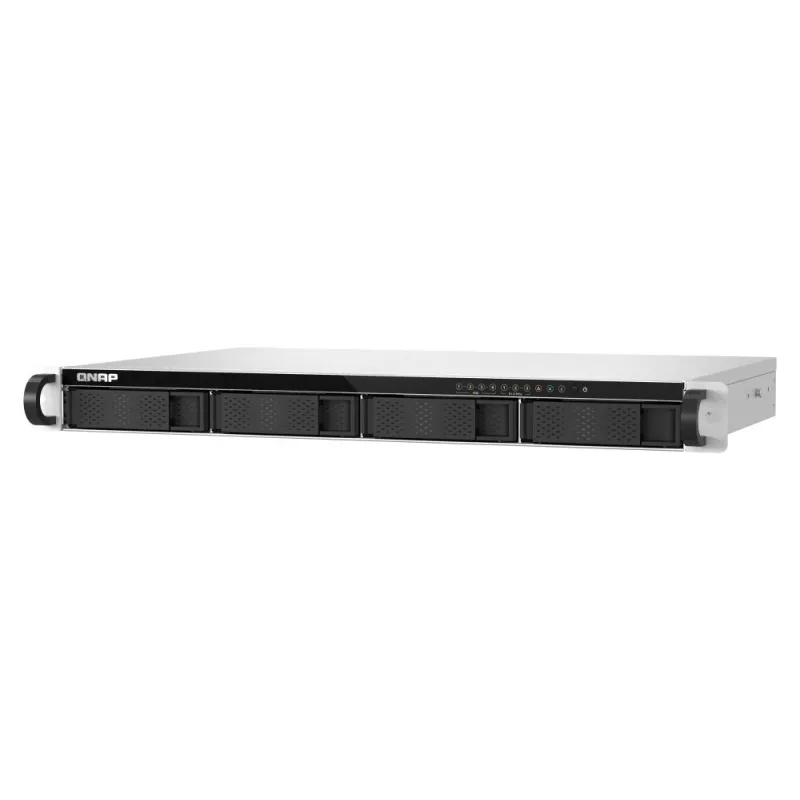 QNAP TS-h765eU NAS Rack (1U) Intel Atom® 8 GB DDR5 QuTS hero Black, Grey