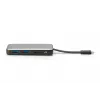 DIGITUS USB-C Travel Docking Station, 7-Port - HDMI / 2x USB-A 3.2 Gen 1 / GbE / SD / MicroSD - 100W USB-C Power Delivery