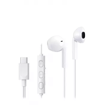 JVC Type C In Ear Wired White, Wired, Calls/Music, 16.6 g, Headphones, White