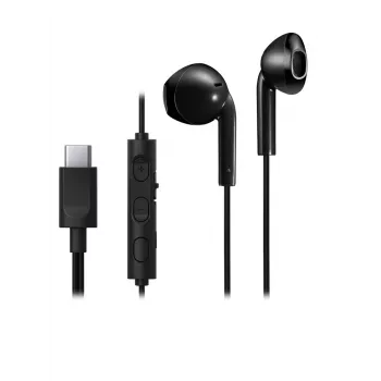 JVC Type C In Ear Wired Black, Wired, Calls/Music, 16.6 g, Headphones, Black