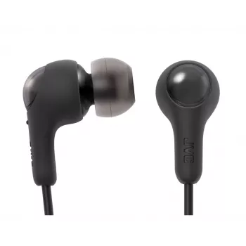 Wired in-ear headset JVC HA-FR9UC with USB-C, 9.2 mm drivers, 5–22000 Hz, inline mic and controls, 1.2 m cable, black