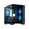 Chieftec Visio GM-30B-TG-OP Black Tempered Glass x 2 Cube Black