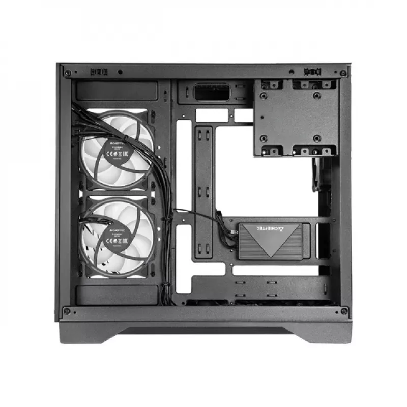 Chieftec Visio GM-30B-TG-OP Black Tempered Glass x 2 Cube Black