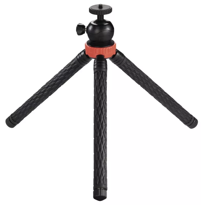 Hama Traveller Pro tripod Smartphone/Action camera 3 leg(s) Black, Red