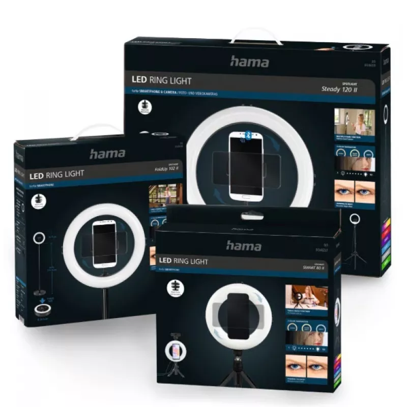 Hama SpotLight Smart 80 II lighting ring 96 LED